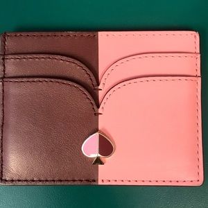 Kate Spade Nicola bicolor cardholder